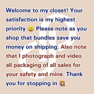 5 ⭐ Rated Closet! Welcome 🤩